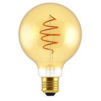 bombilla led e27 g125 deco spiral 2200k 49w