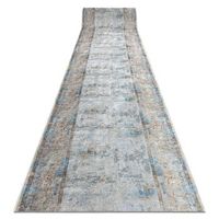 alfombra de pasillo con refuerzo de goma lotus bordero 95111 gris  be 120x1050 cm