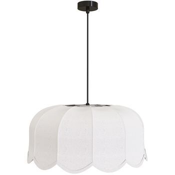 Lámpara Colgante De Lino Beige – Estilo Natural Y Atemporal - Deral Beige