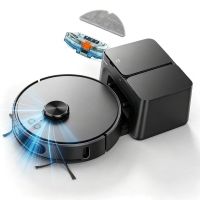 robot aspirador y fregasuelos teendow 6000pa con autovaciado navegacion laser lds