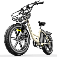 bicicleta electrica zwheel urban pioneer 250w 55nm 13ah 100km beige