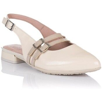 Pitillos Zapatos de tacón Merceditas en piel para mujer