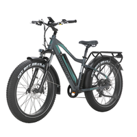 bicicleta electrica jobobike robin pro bateria lg de 48 v y 20 ah fat bike de 26r gris