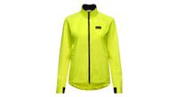 chaqueta gore wear everyday de manga larga para mujer amarillo fluo