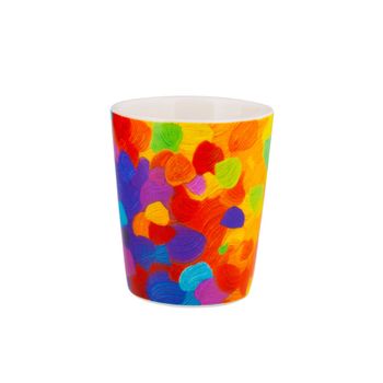 Taza expreso  multicolor porcelana china  5,5  x  6,3 cm x  6,3 cm