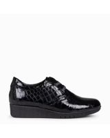 de mimao blucher coco - mocasin cordones elasticos negro