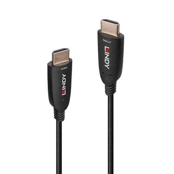 Cable HDMI 2.1 Lindy 30 m Negro 48 Gbit/s