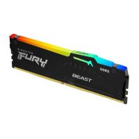 memoria ram kingston fury beast rgb 32gb 1x32gb ddr5 6000mhz cl30 amd expo negro