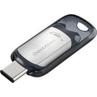 sandisk ultra usb type-c memory stick - 16 gb black  silver black