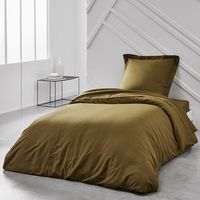 funda nordica lisa 100 algodon calidad 144 hilosbronce 260x240cm