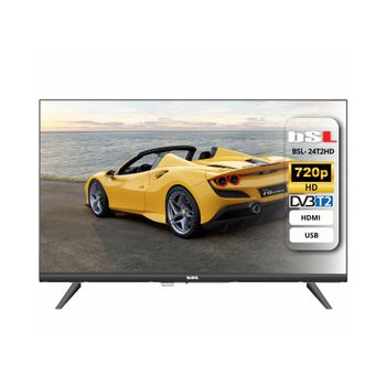 V 24” Pulgadas BSL-24T2HD TV LED HD 1366x768 | 60Hz | USB | DVBT2 HEVC | DVB-S2 | | HDMI