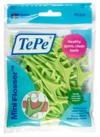 tepe mini flosser verde 36 uds