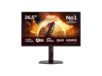 monitor gaming - aoc q27g4zdr 265 qhd 240 hz 003 ms oled altura ajustable hdr10 negro