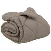 edredon  duvet de invierno gris claro 200 x 240 cm microfibra