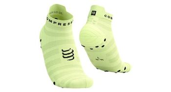 Compressport pro racing socks v4 0 ultralight run low amarillo