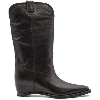 PALOMA BARCELÓ Botas GALE NAPPALUX BURGUNDY para mujer