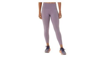 Mallas 3 4 asics distance supply mujer morado