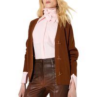 elisabetta franchi chaqueta de punto mk01s66e2 para mujer