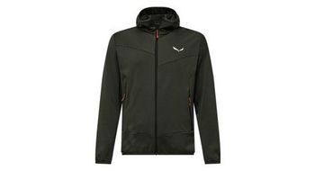 Forro polar con capucha salewa puez  p   strong altavia  strong   p hombre verde oscuro