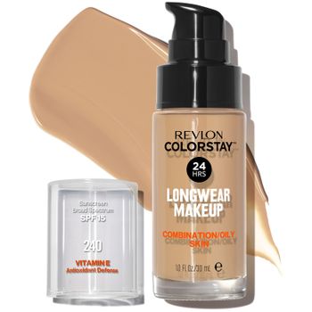 Revlon ColorStay Make-Up Foundation for Combination/Oily Skin (Various Shades) - Medium Beige