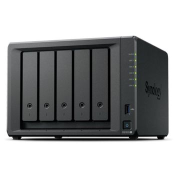 NAS Synology DS1525+ 8GB RAM Ryzen V1500B 5 Bahías SATA/M.2 ECC RAID 2.5GbE Torre