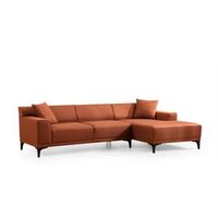 sofa rinconera petra r naranja
