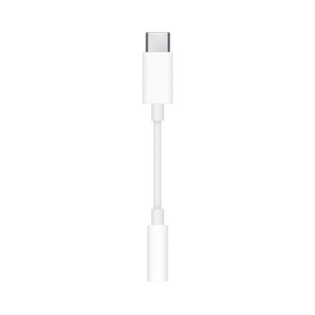 Adaptador Apple MW2Q3ZM/A USB-C a Jack 3,5mm Blanco