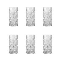 juego de 6 vasos altos vidrio 50 cl
