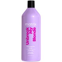 matrix total results unbreak my blonde strengthening shampoo for chemically over-processed hair 1000ml