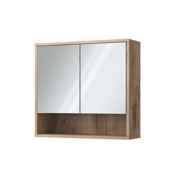 Espejo De Baño  Eliza 70 X 65 Cm Con 2 Puertas Vicco