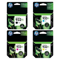 original multipack hp officejet 7110 wide format eprinter printer ink cartridges 4 pack -cn053ae