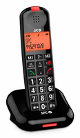 telefono spc kairo inalambrico xl black