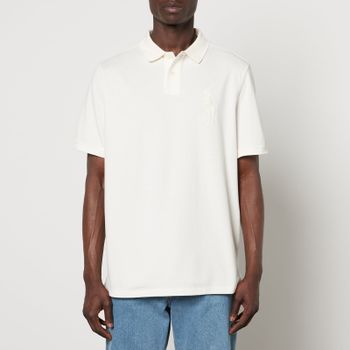 Polo Ralph Lauren Big Pony Embroidered Cotton-Piqué Polo Shirt - M