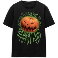 nightmare before christmas tops y camisetas i am the pumpkin king para mujer