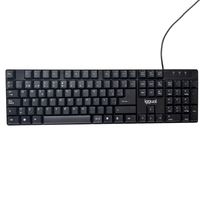 iggual teclado estandar ck-frameless-105t negro