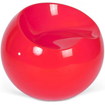 Silla De Diseño Ball - Circle Rojo