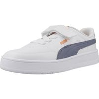 puma zapatillas court classic clean para nino