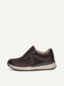 CAPRICE Sneaker, brown, made of Leather, Size 37