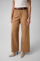 pantalones pierna ancha de ante