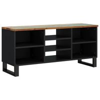 mueble de tv madera reciclada madera contrachapada 100x33x46cm vidaxl