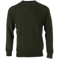 barbour jersey essential lamswool crew neck para hombre