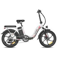 bicicleta electrica urbana plegable fafrees f20 36 v 20 ah 250 wblanco