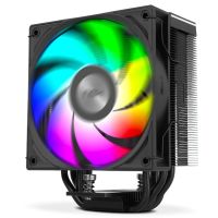 nox hummer h-500 argb ventilador cpu con pantalla lcd 120mm negro