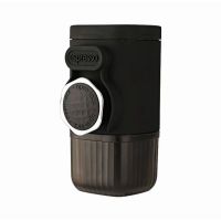 cafetera espresso portatil manual klack 80ml 18 bares 2 en 1 con bolsa protectora