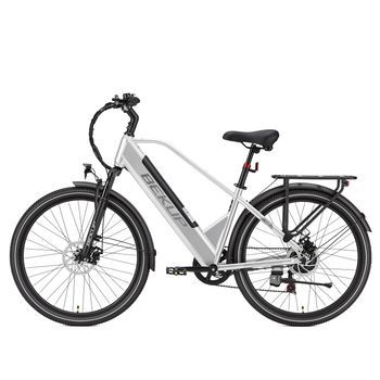 Bicicleta Eléctrica Híbrida Bekup V2, Cuadro De 26