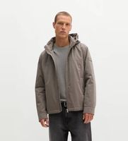 marc opolo para hombre 5000014546 chaqueta con capucha desmontable marron m casual poliester