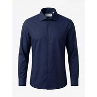 archivium camisa manga larga sr11ca neu5-200 navy para hombre