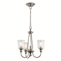 lampara de arana waverly 3 luces