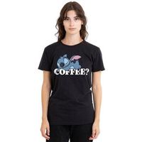 disney camiseta manga larga coffeer para mujer
