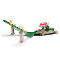 hot wheels mario kart pirana pistas de coches con vehiculo para ninos 3 anos mattel gfy47
